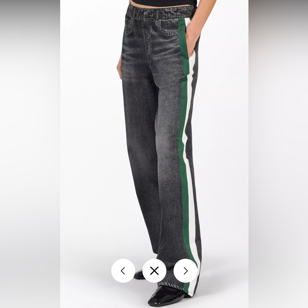 NWOT Rag & Bone Miramar Sport Stripe Track Pants Cotton Terry Sweatpants Stripe